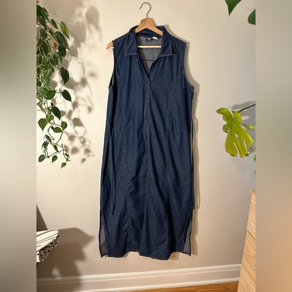100% Cotton Denim dress - Picture 1 of 4